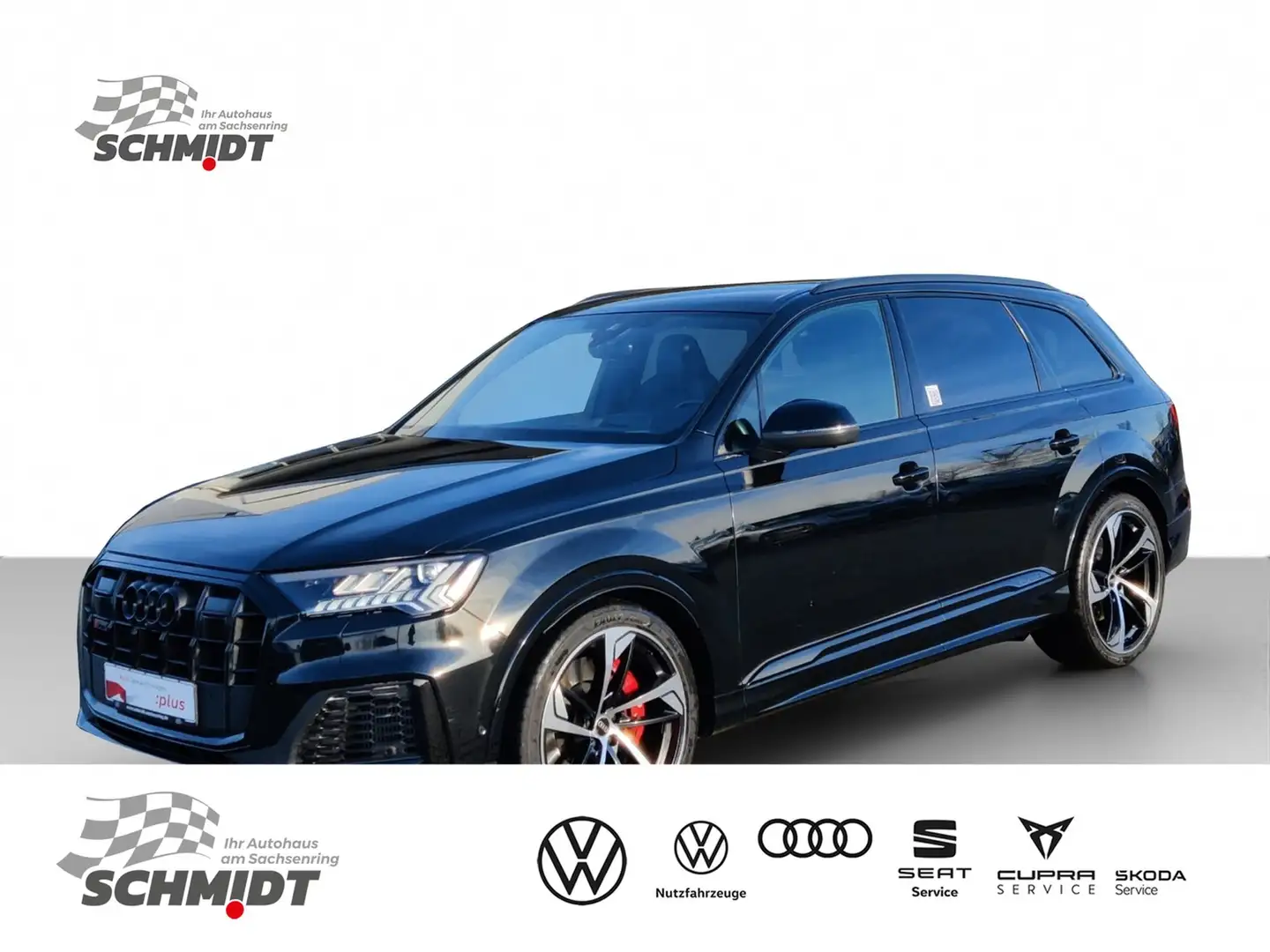 Audi SQ7 4.0 TFSI quattro competition + 7 Sitze AHK Negru - 1