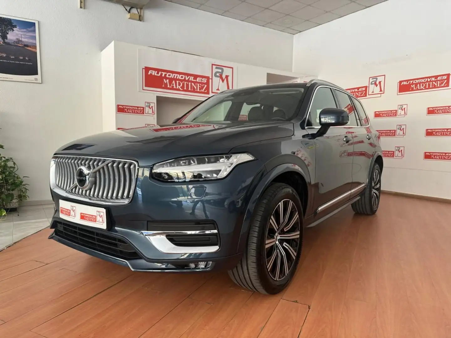 Volvo XC90 B5 Inscription 7pl. AWD Aut. Blauw - 1