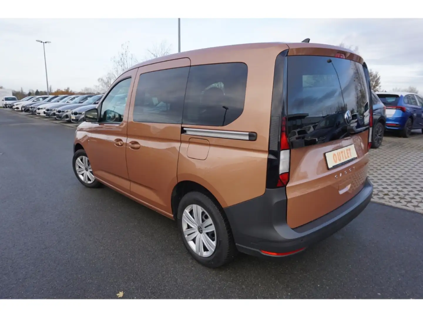 Volkswagen Caddy 1.5TSI-Klima-DAB-Sitzhz-Tempo-PDC-5Sitze-EU6 Beige - 2