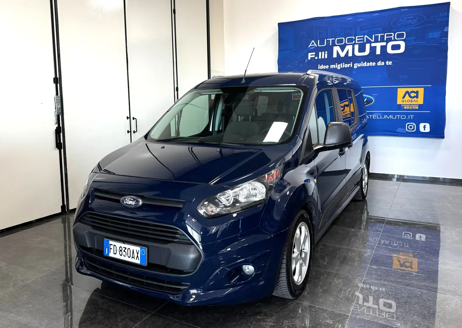 Ford Grand Tourneo 1.5 TDCi 120 CV Plus 7 Posti Blu/Azzurro - 1