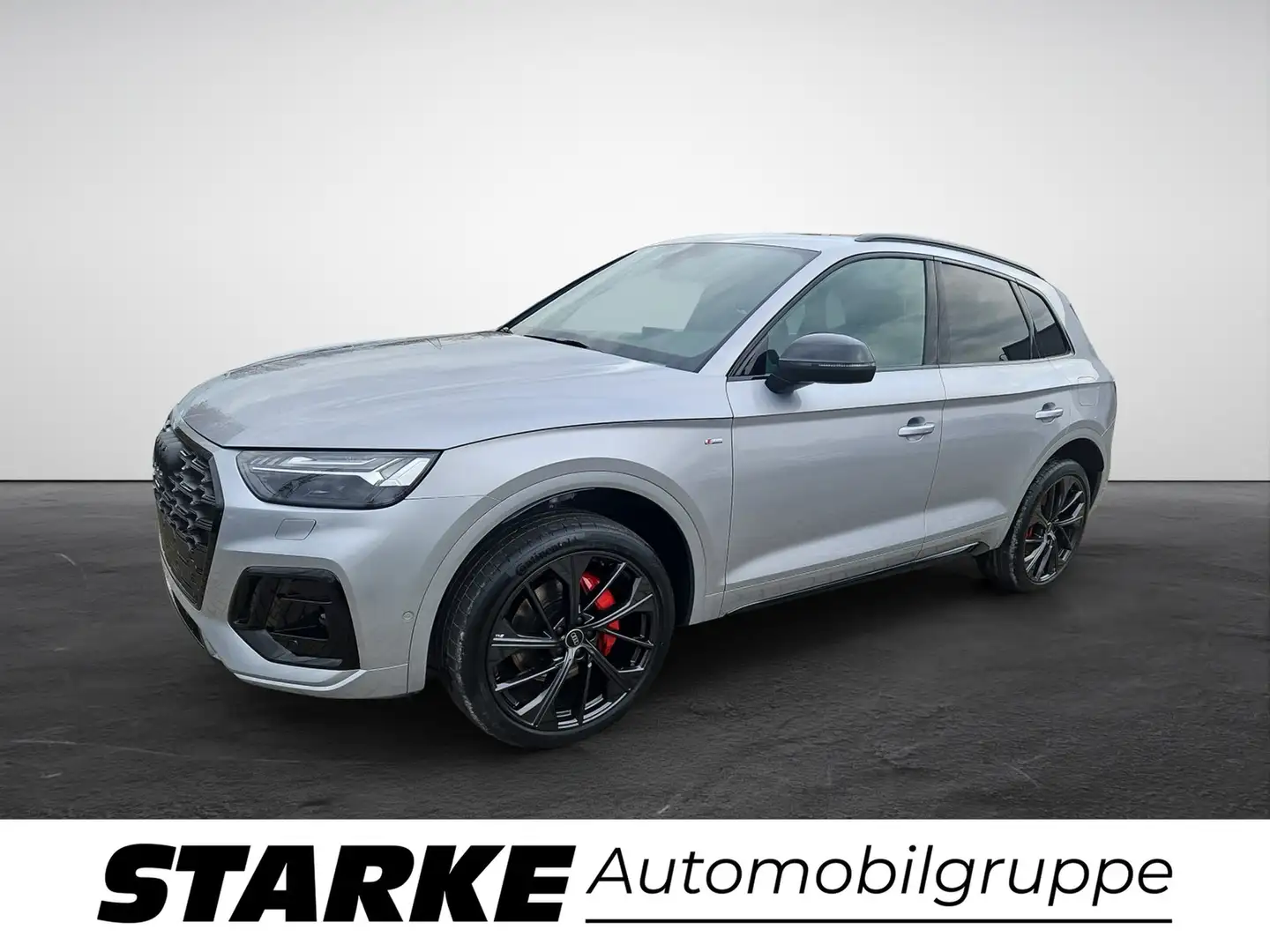 Audi Q5 55 TFSI e S tronic quattro S line Navi Pano Ass... Silber - 2