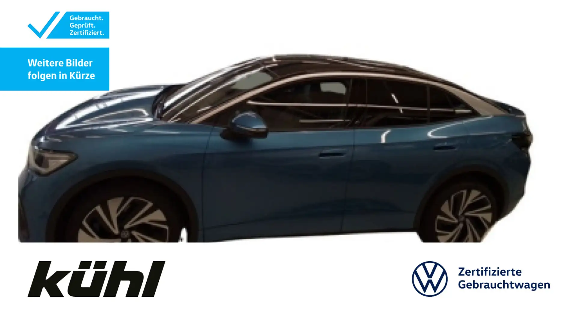 Volkswagen ID.5 Pro mit Infotainment-Paket Wärmepumpe IQ.Li Blauw - 1