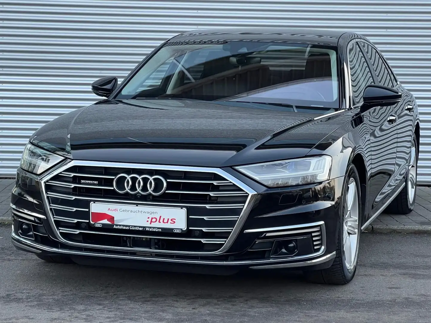 Audi A8 60 TFSIe QUATTRO+INDIVIDUALKONTURSITZ+DÄMMGLA Schwarz - 2