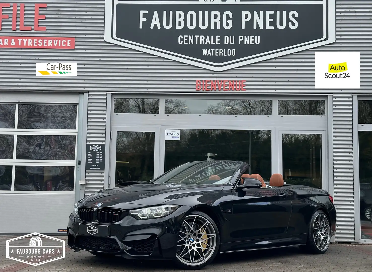 BMW M4 *COMPETITION*EURO6b*HISTORIQUE-100%*FULL-M-CARBON* Black - 1