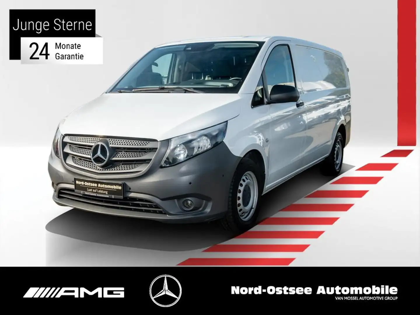 Mercedes-Benz Vito 116 Ka lang 9 GTRONIC KLIMA STADHEIZUNG TEMPO Blanc - 1