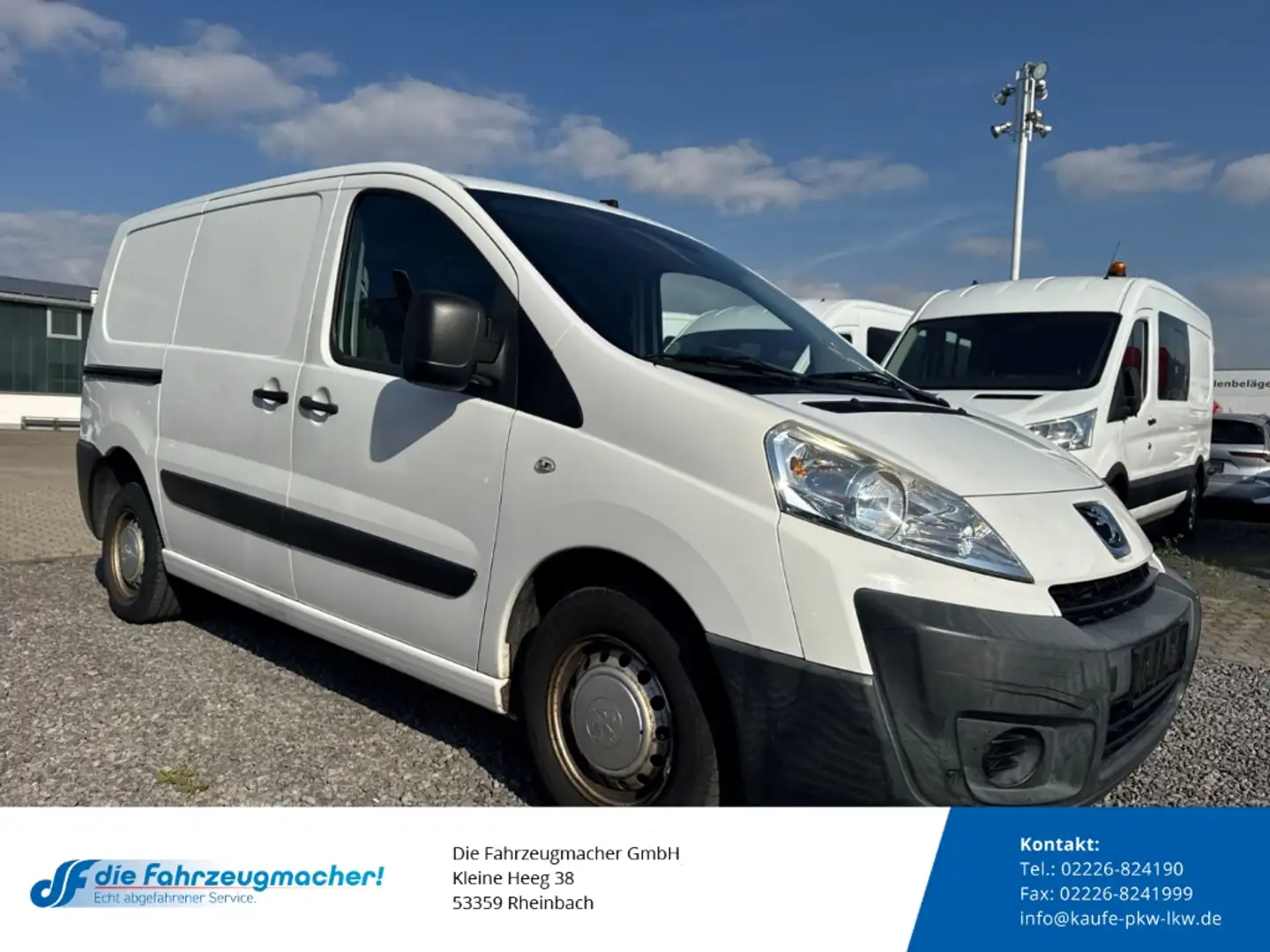 Peugeot Expert Kasten L1H1 1.6 HDi Multif.Lenkrad CD *EXPORT Blanco - 1
