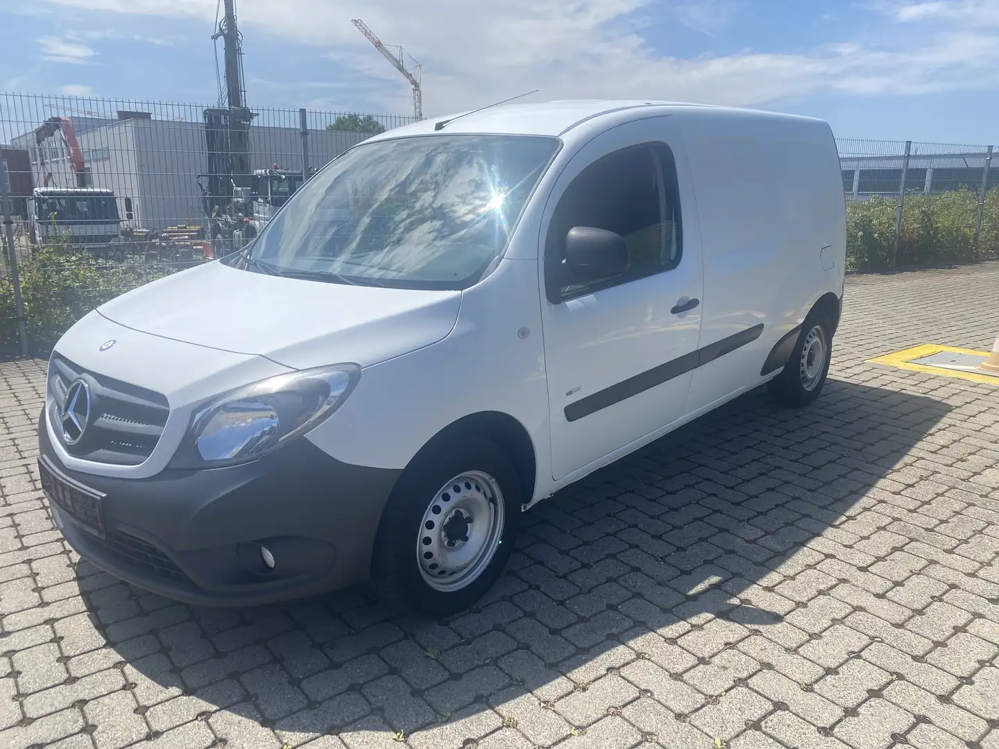 Mercedes-Benz Citan 109 CDI extralang (A3) KLIMA TÜV NEU.EURO.6 Blanc - 2