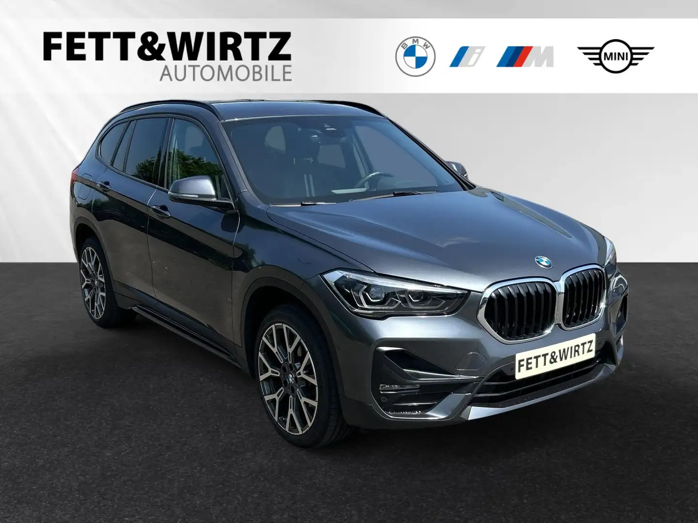BMW X1 sDrive18d Sport Line|AHK|HiFi|LED|DrivingAss.|Kame Grau - 1