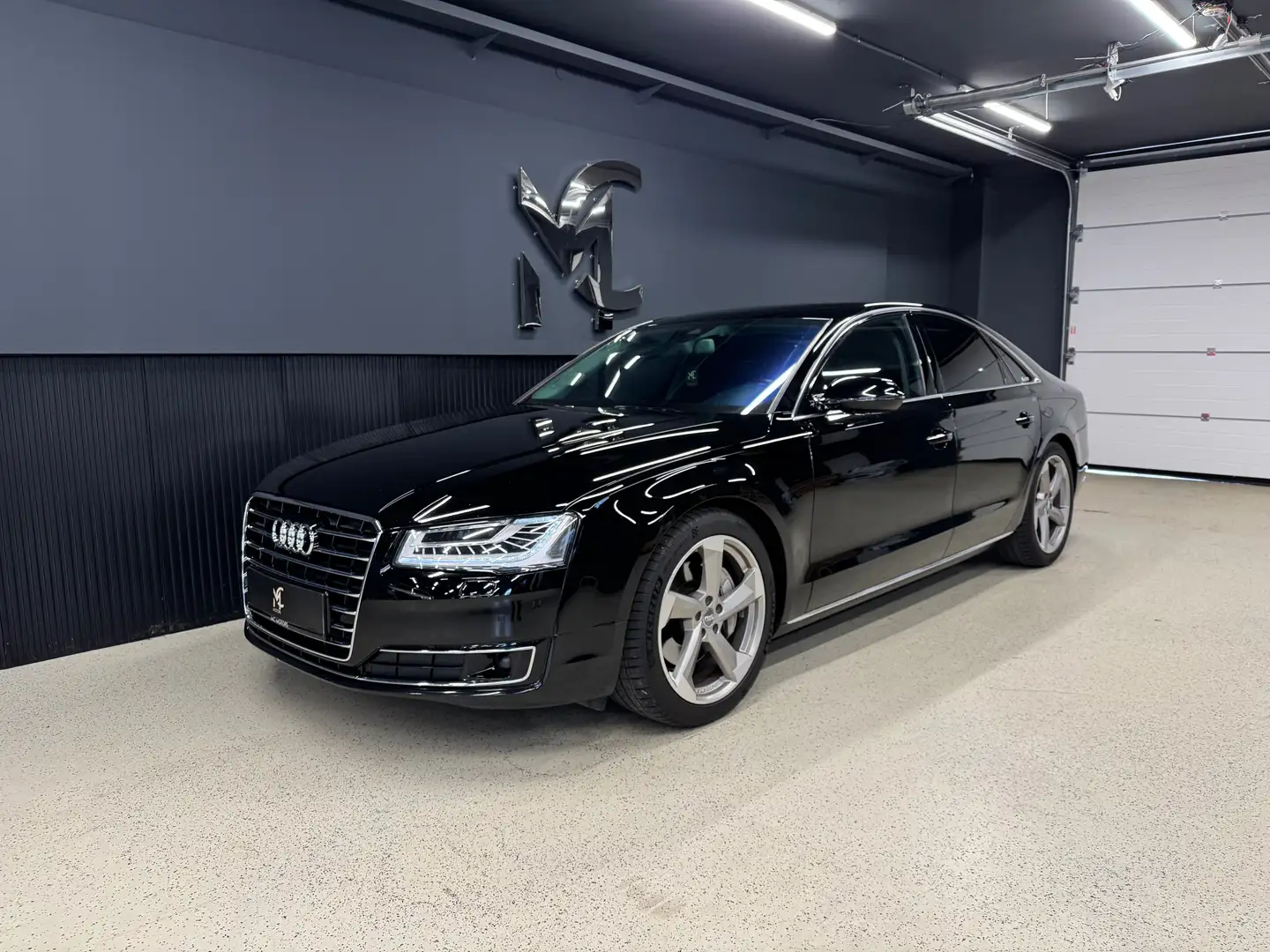 Audi A8 3.0 TDI`QUATTRO`LED`LEDER`NAVI`LUFT`SITZHEIZUNG`ELEKTR.SITZE Schwarz - 2