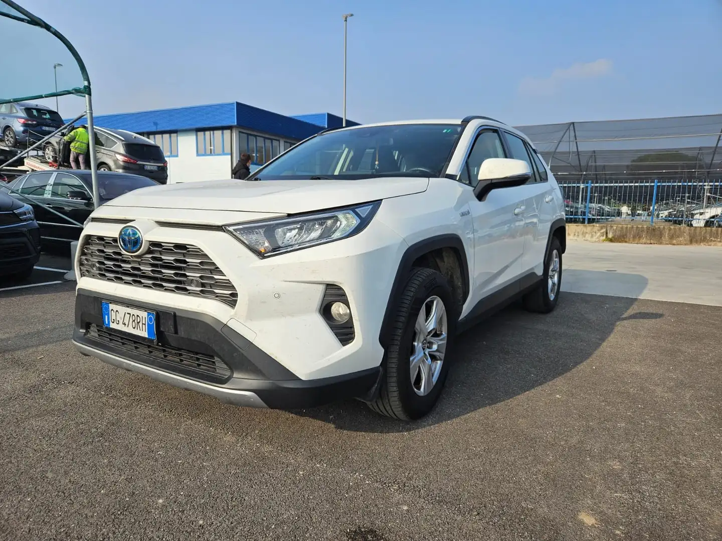 Toyota RAV 4 Rav4 2.5 vvt-ie h Business 2wd 218cv e-cvt-GG478RH Bianco - 2