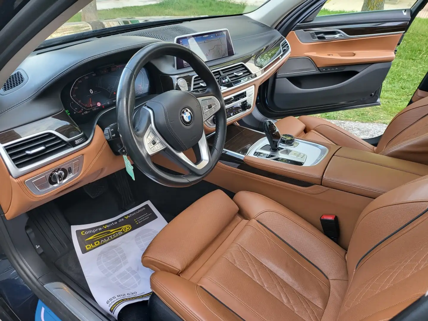 BMW 740 740iA Blauw - 2