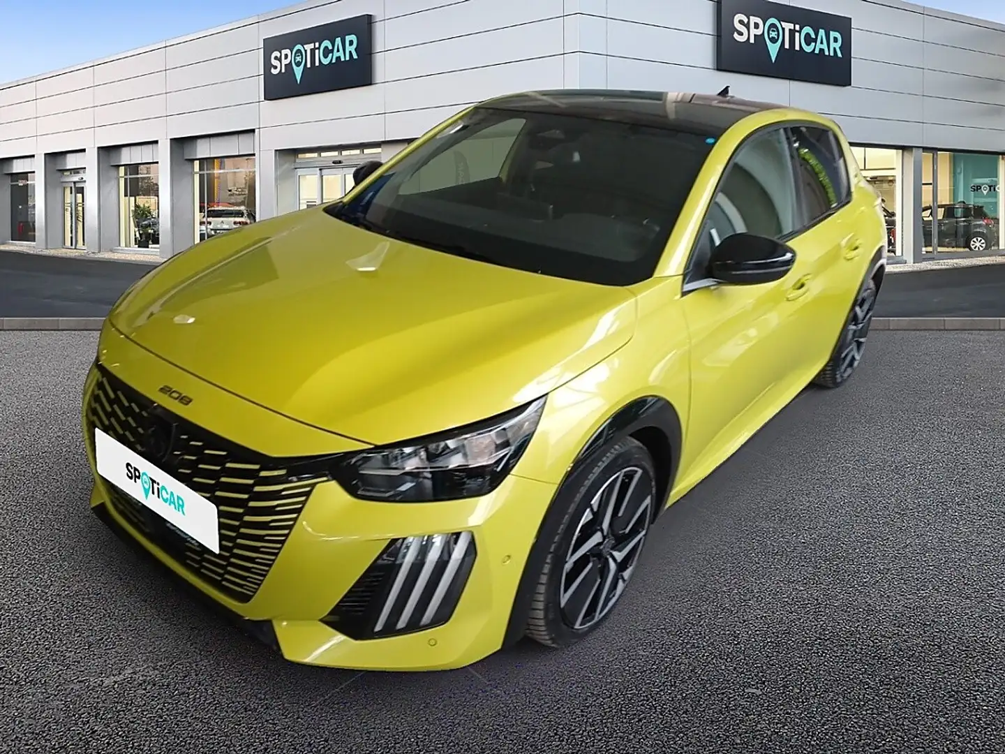 Peugeot 208 GT HYB110 E-DCS6 Gelb - 2