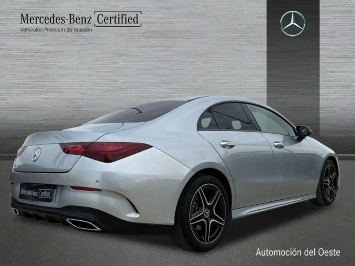 Mercedes-Benz CLA 200 coupe[0-805] Plateado - 2