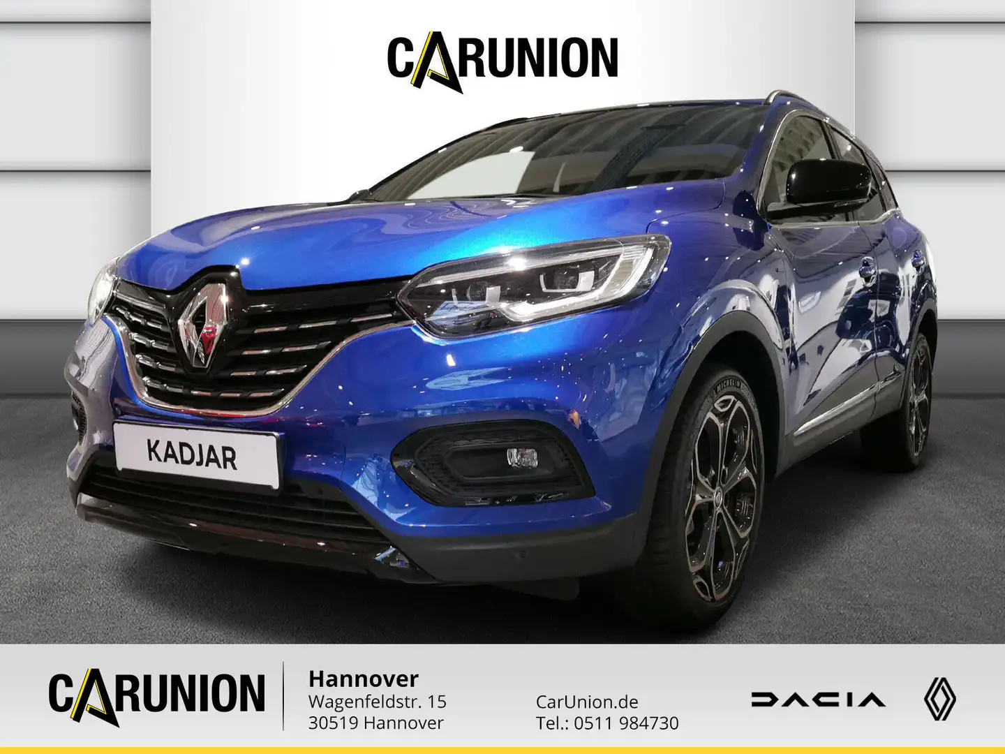 Renault Kadjar Black Edition TCe 160 EDC Bose/Alcantara Bleu - 1