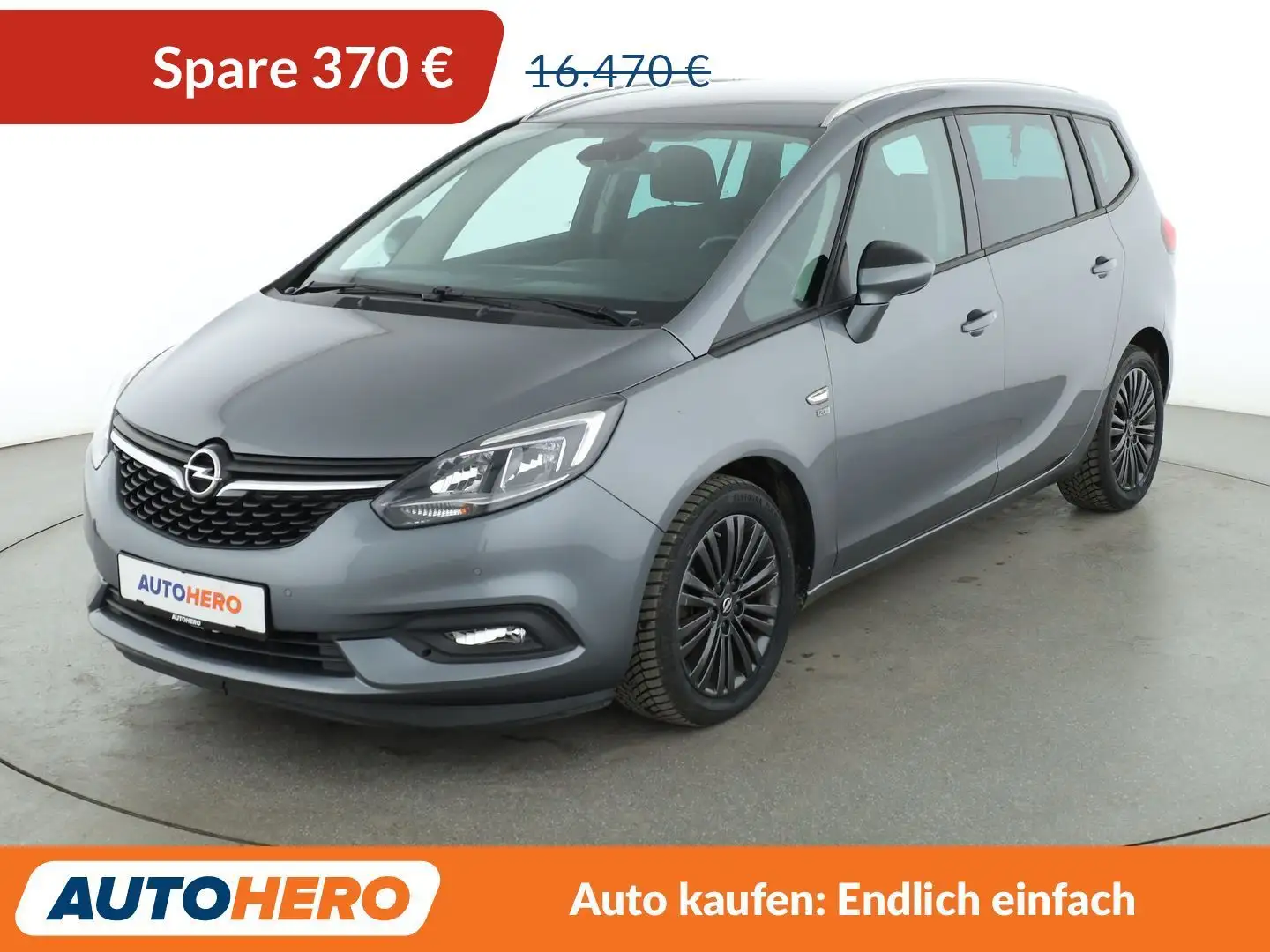 Opel Zafira Tourer 1.6 SIDI Turbo 120 Jahre Start/Stop*TEMPO*PDC*SHZ* Schwarz - 1