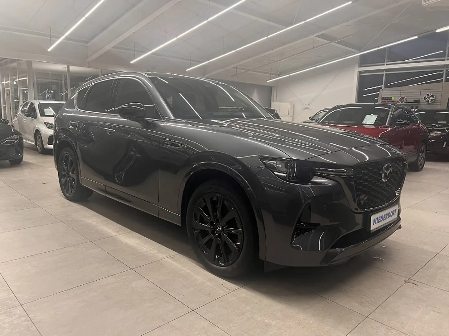 Mazda CX-60 2.5 PHEV Homura CON-P DRI-P COM-P PANO AHK Gris - 2