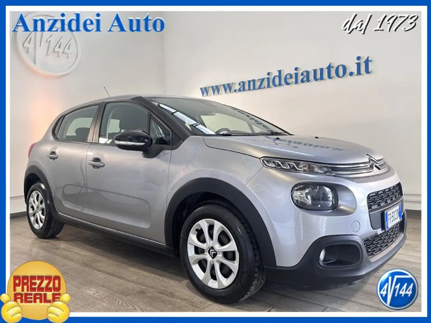 Citroen C3 BlueHDi 75 Cv Feel Grigio - 1