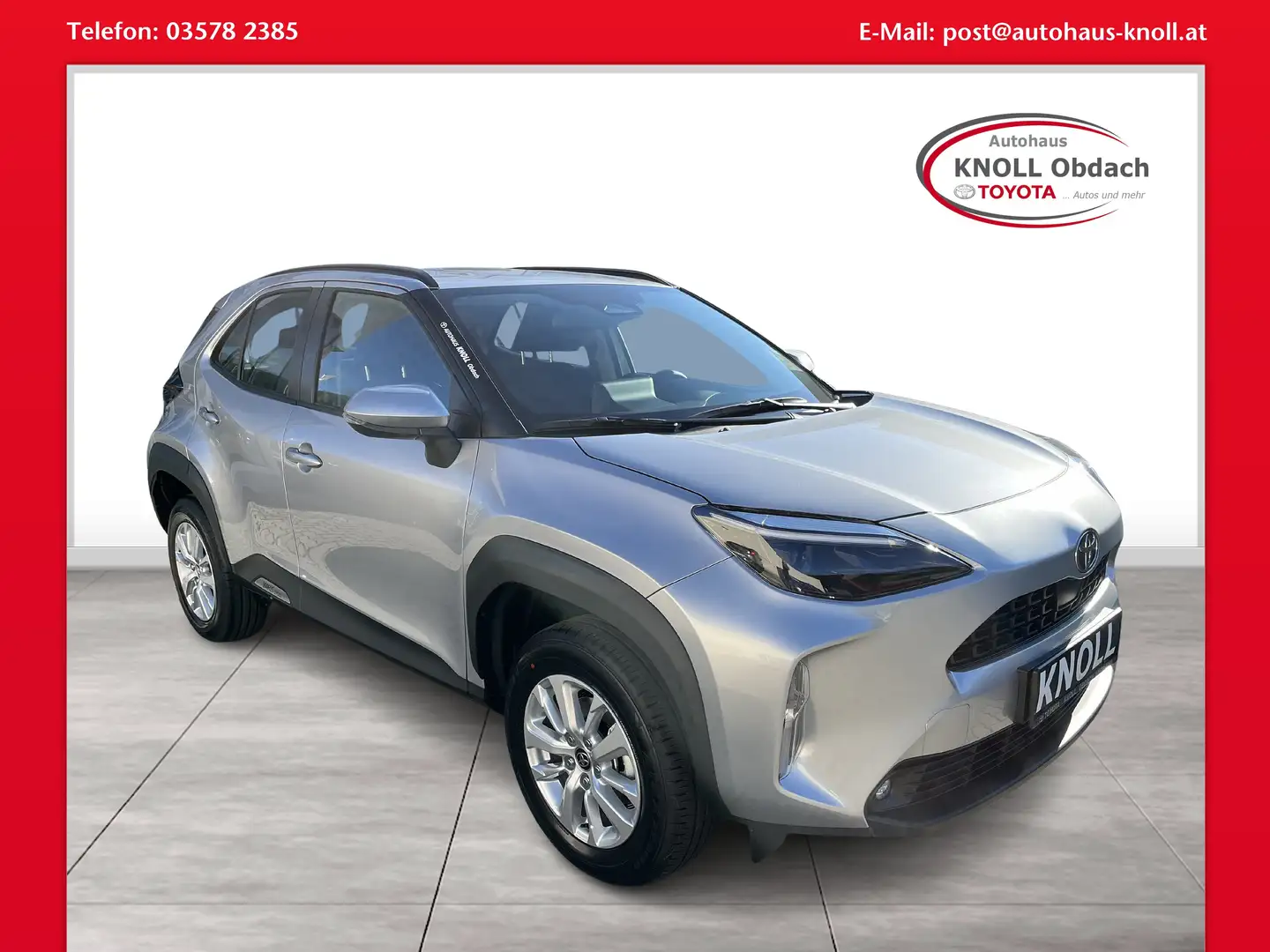 Toyota Yaris Cross 1,5 Hybrid FWD City Argent - 1