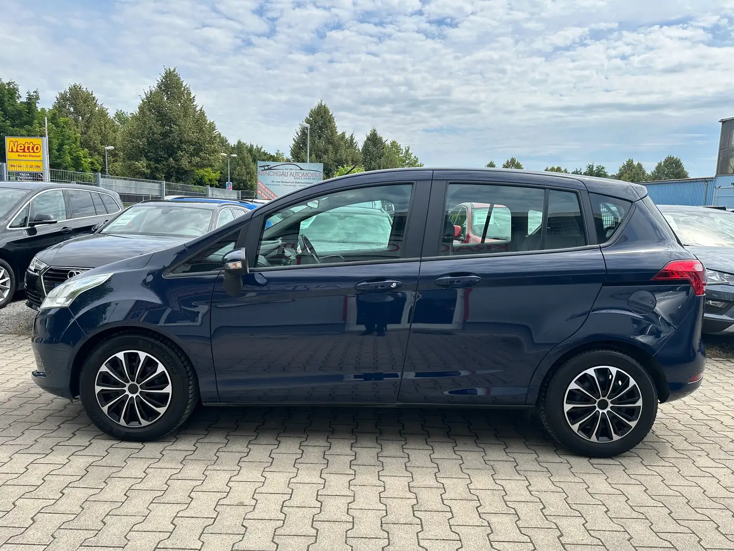 Ford B-Max 1.6*AUTOMATIK*TüV Neu*Klimaauto*Tempo*Park*SHZ Blau - 2