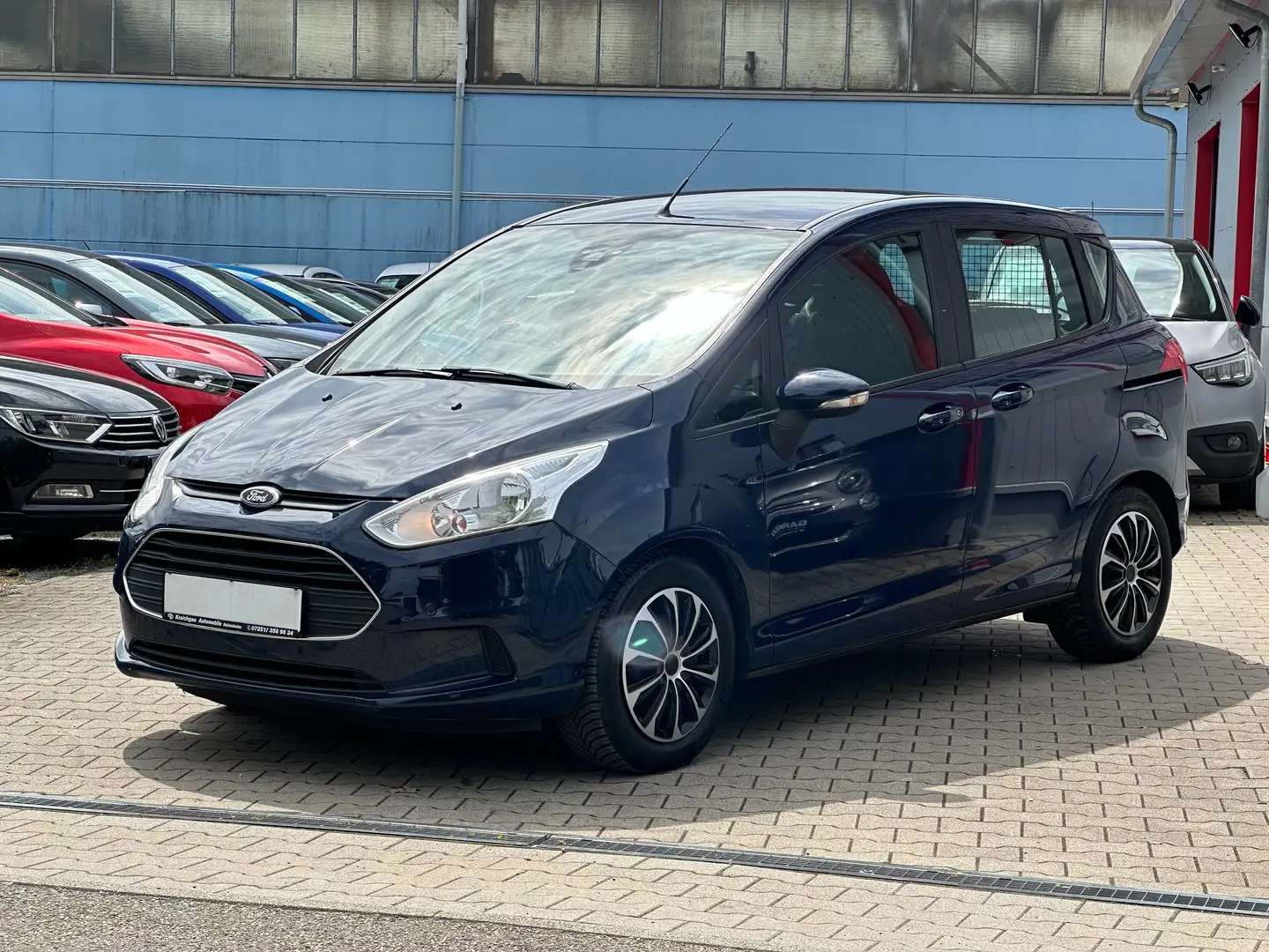 Ford B-Max 1.6*AUTOMATIK*TüV Neu*Klimaauto*Tempo*Park*SHZ Blau - 1