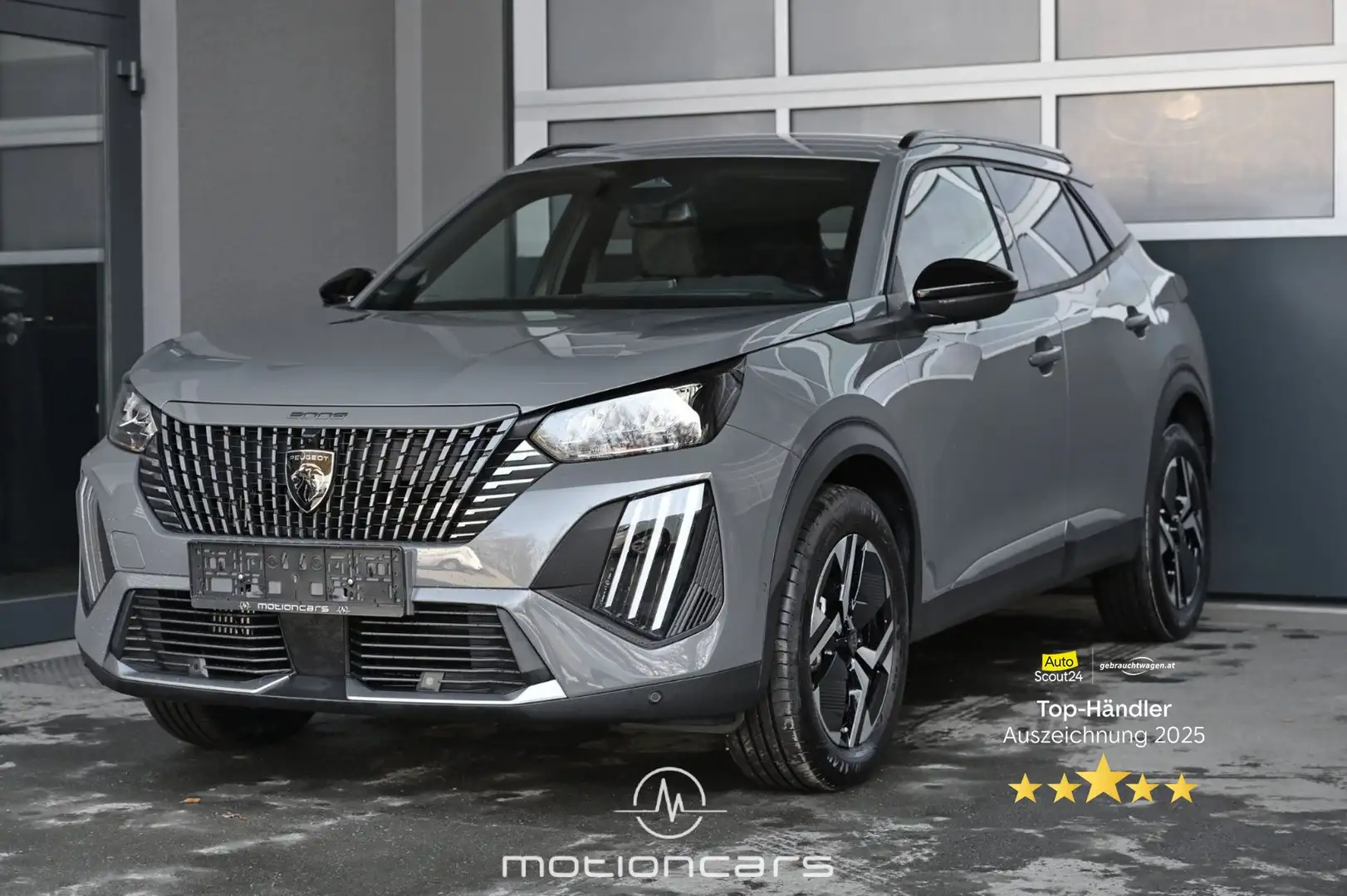 Peugeot 2008 1.2 PureTech 130 Allure Pickerl NEU Grau - 1