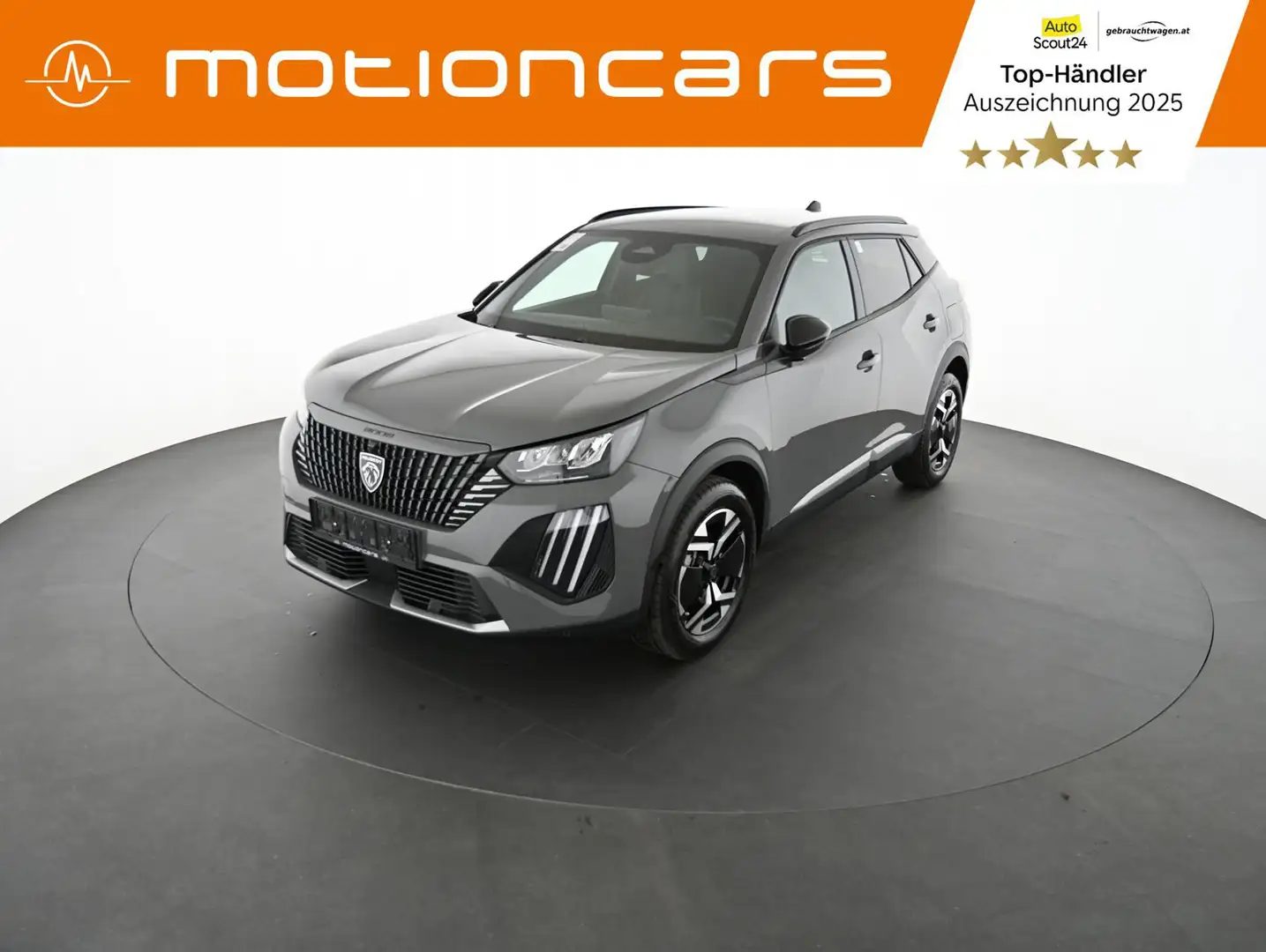 Peugeot 2008 1.2 PureTech 130 Allure Pickerl NEU Grau - 1