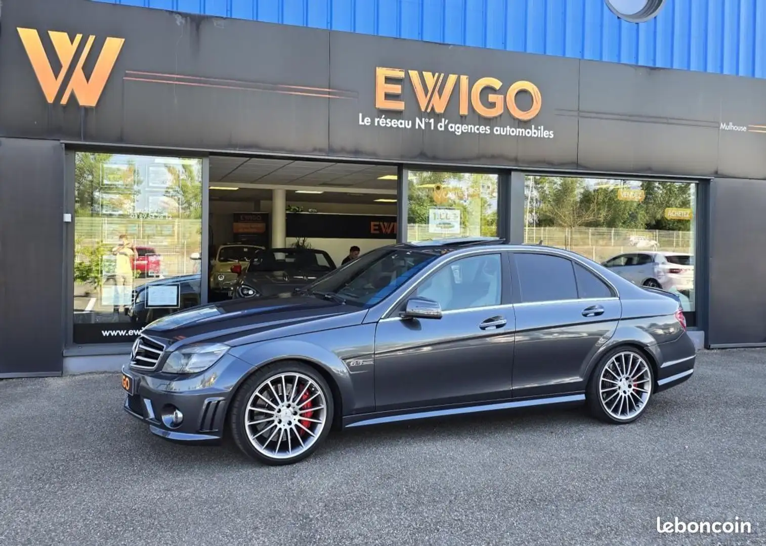 Mercedes-Benz C 63 AMG Mercedes 63 AMG PPP PERFORMANCE 487ch-IMMAT FRANCE Gris - 1