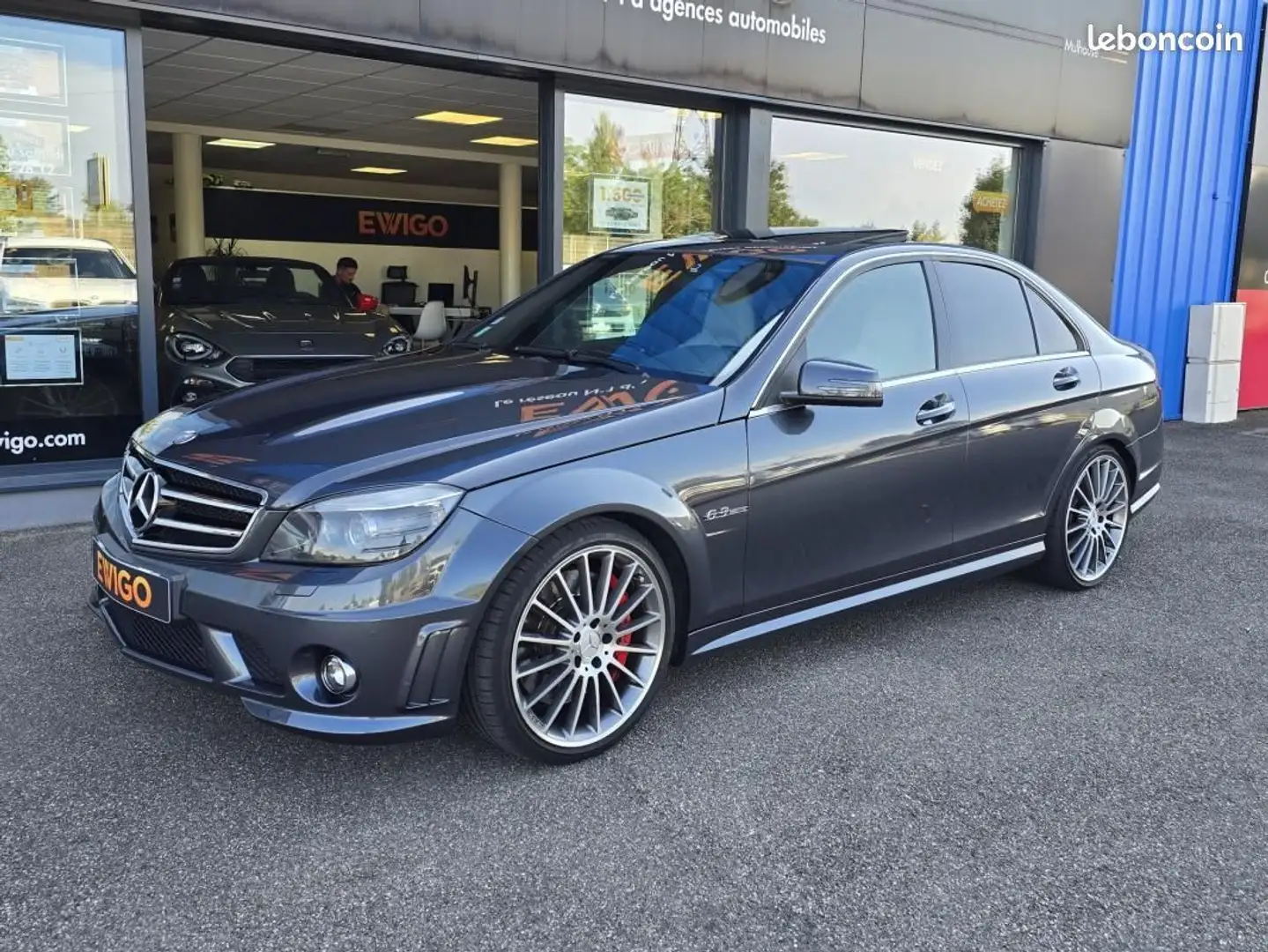Mercedes-Benz C 63 AMG Mercedes 63 AMG PPP PERFORMANCE 487ch-IMMAT FRANCE Gris - 2