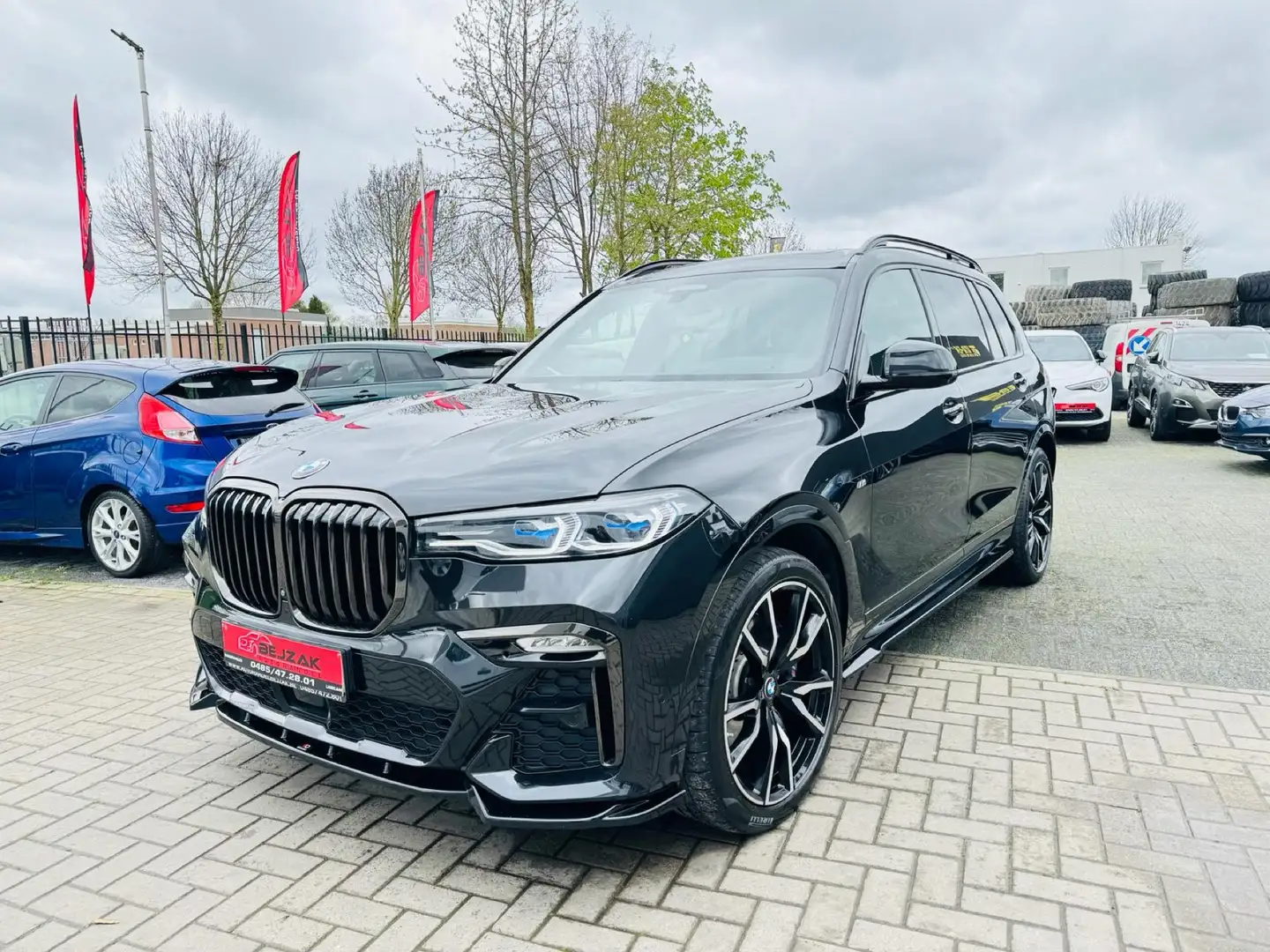 BMW X7 xDrive40d M-Pack 7PL Full Optie 2021 Skylounge Negro - 1