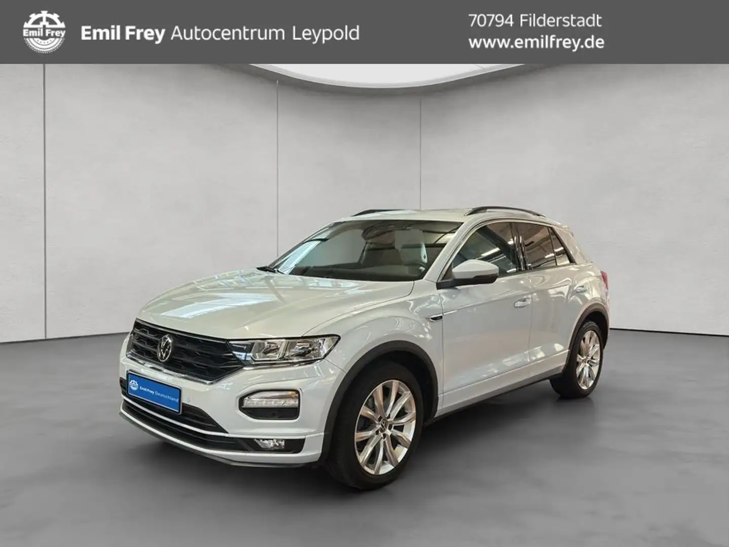 Volkswagen T-Roc 2.0 TSI 4MOTION DSG Sport Silber - 1