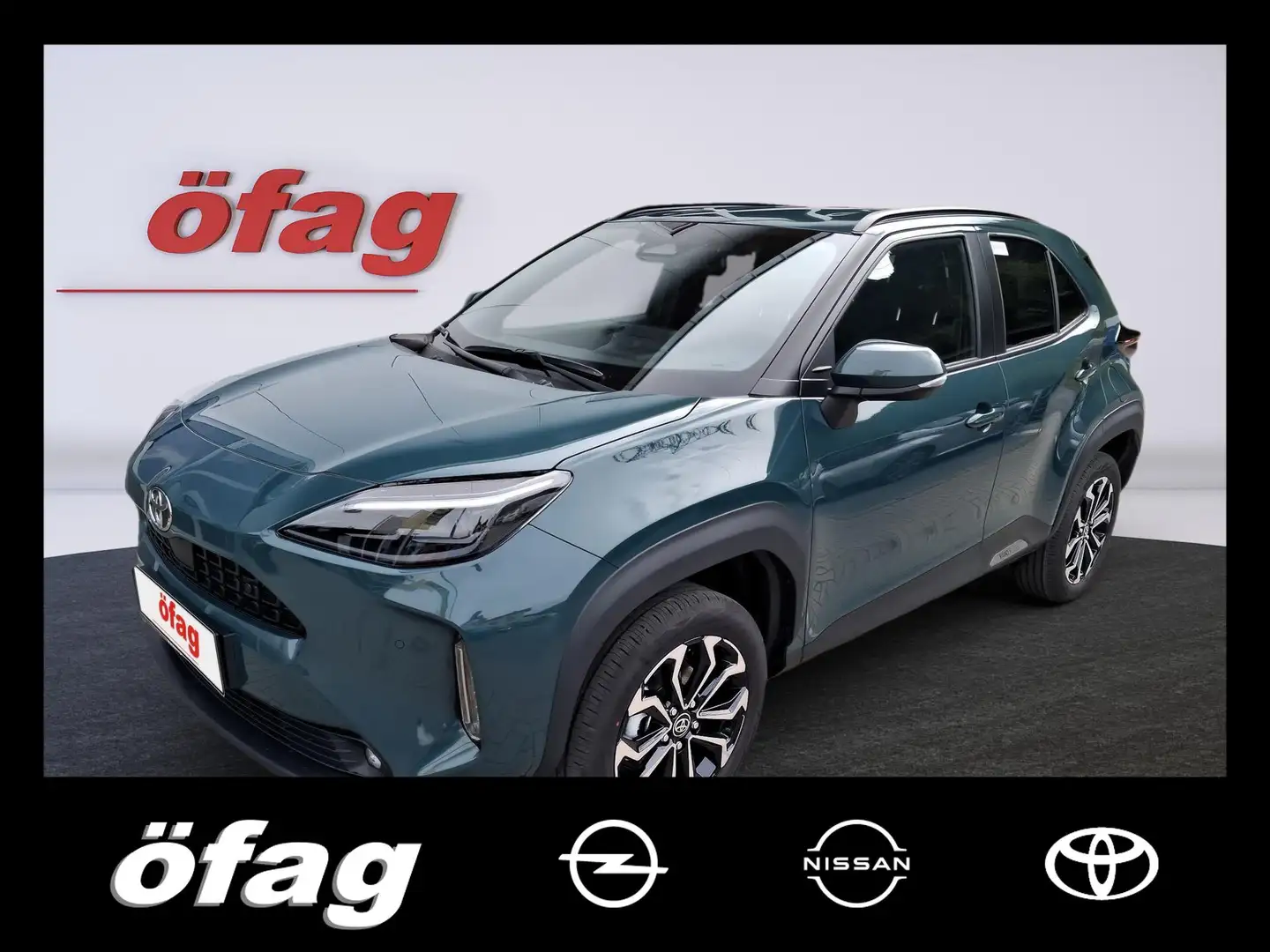 Toyota Yaris Cross 1.5 VVT-i Hybrid 2WD Act. Drive Aut. Grün - 1