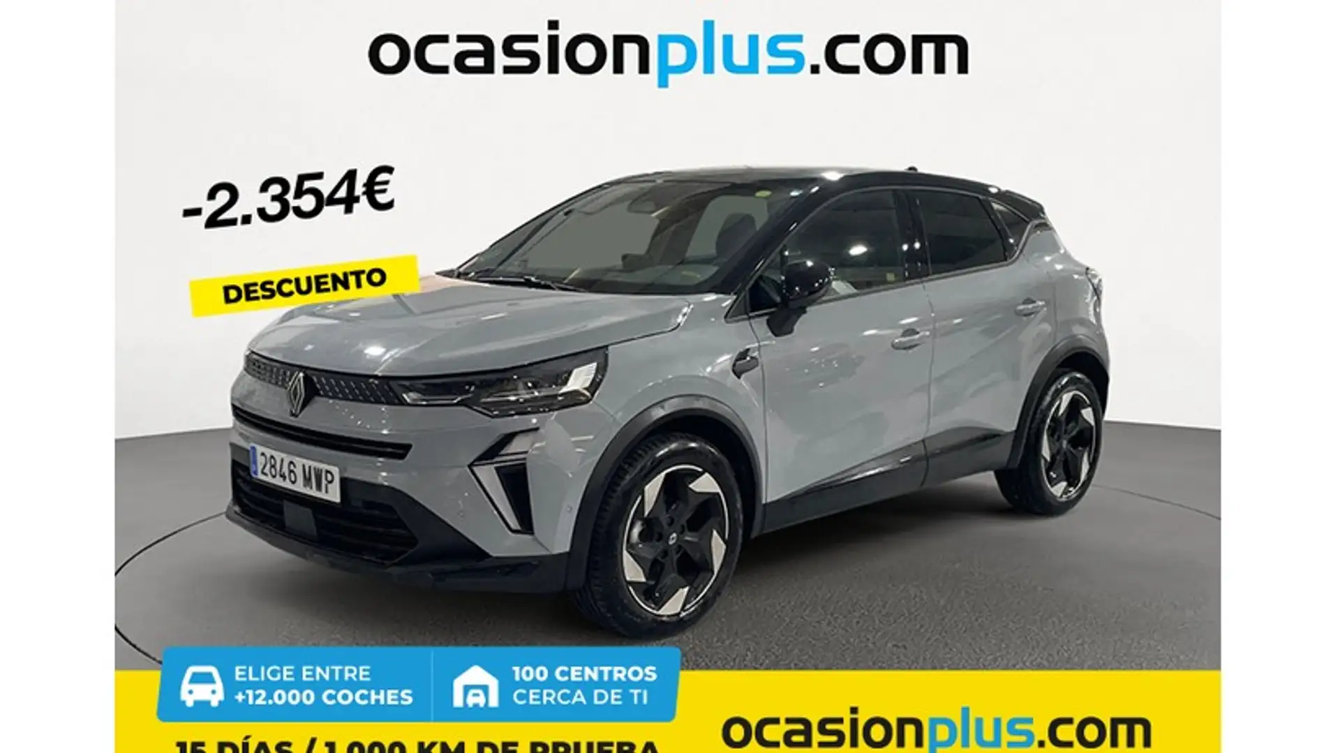 Renault Captur TCe GPF Micro Híbrido Techno EDC 117kW Gris - 1