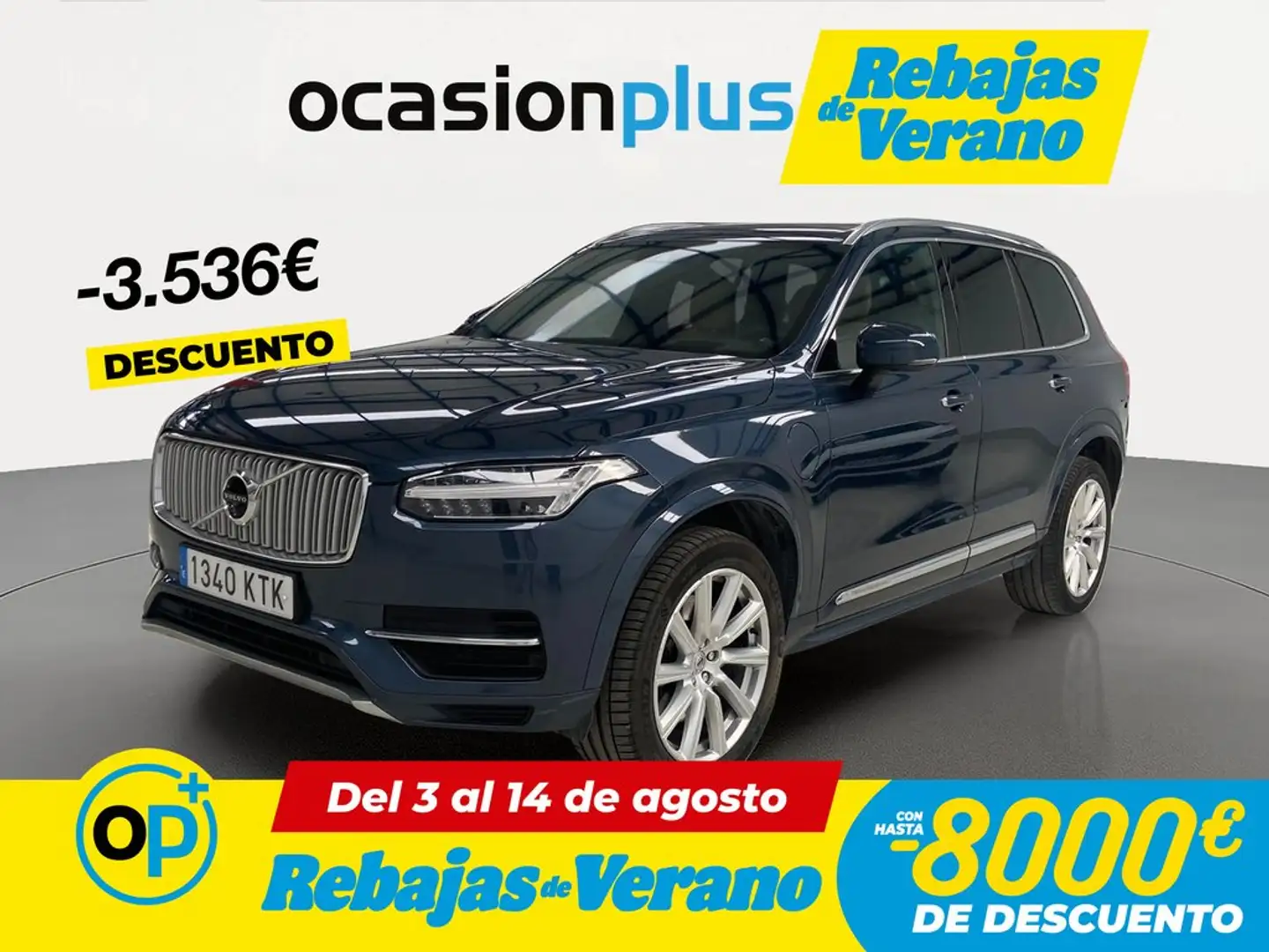 Volvo XC90 T8 Twin Inscription AWD 390 Azul - 1