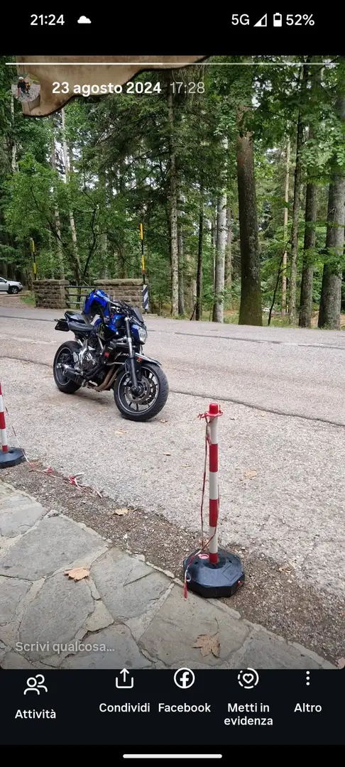 Yamaha MT-07 Blu/Azzurro - 1
