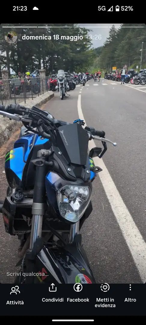 Yamaha MT-07 Blu/Azzurro - 2