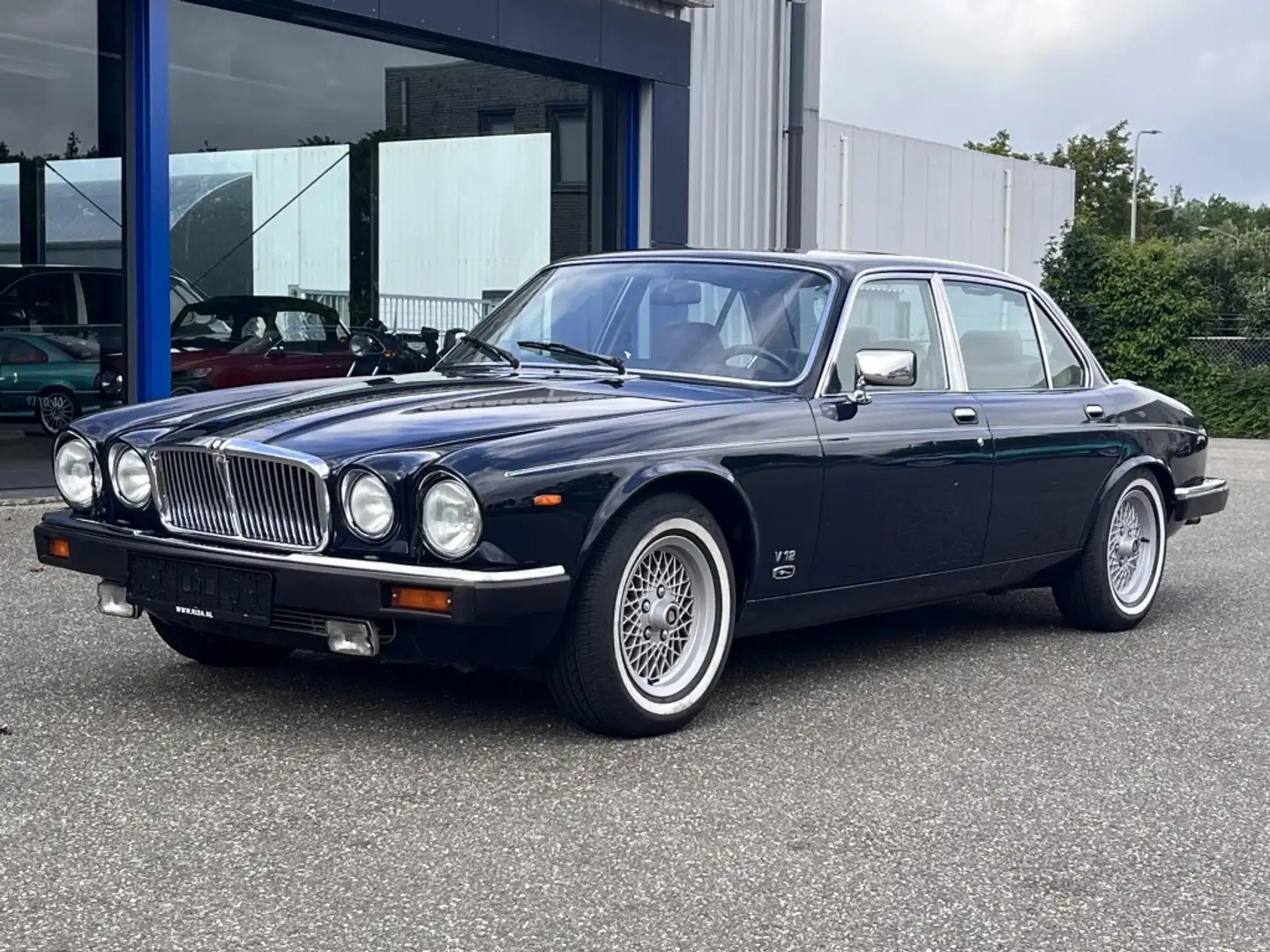 Jaguar XJ12 Serie III Bleu - 2