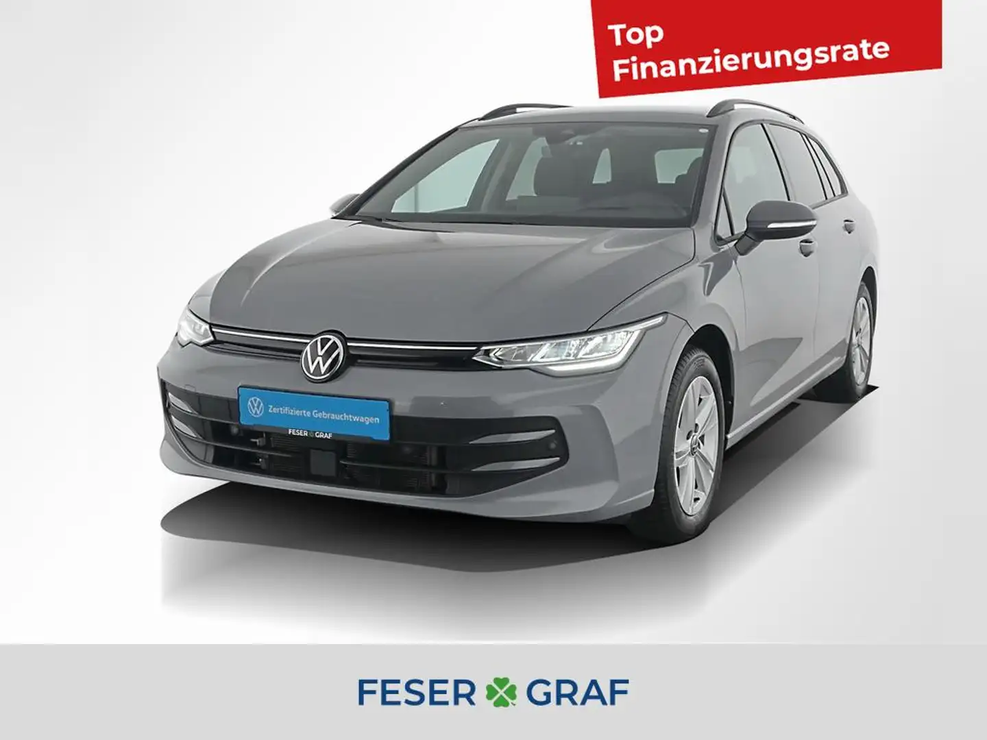 Volkswagen Golf Variant 1.5 eTSI Life DSG LED/ACC/RearView Grau - 1