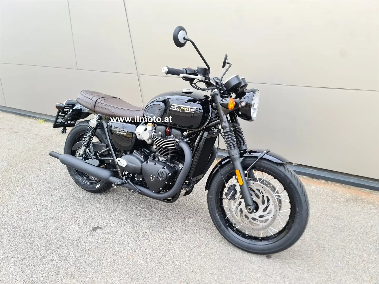 Triumph Bonneville T120 Zwart - 2