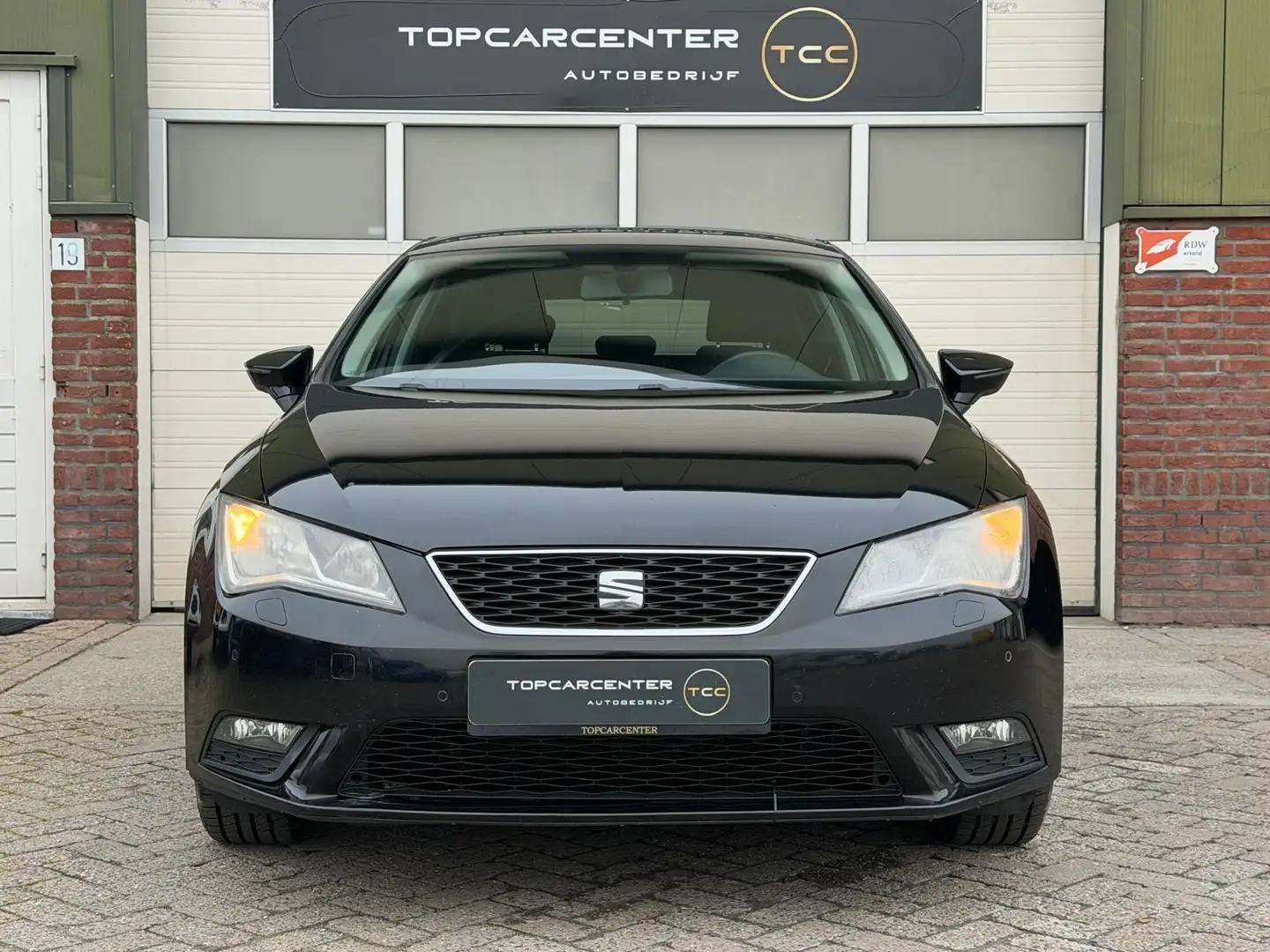 SEAT Leon 1.4 TSI Style Business/AIRCO/STOELV/PARKS/NAVI/APK Schwarz - 2