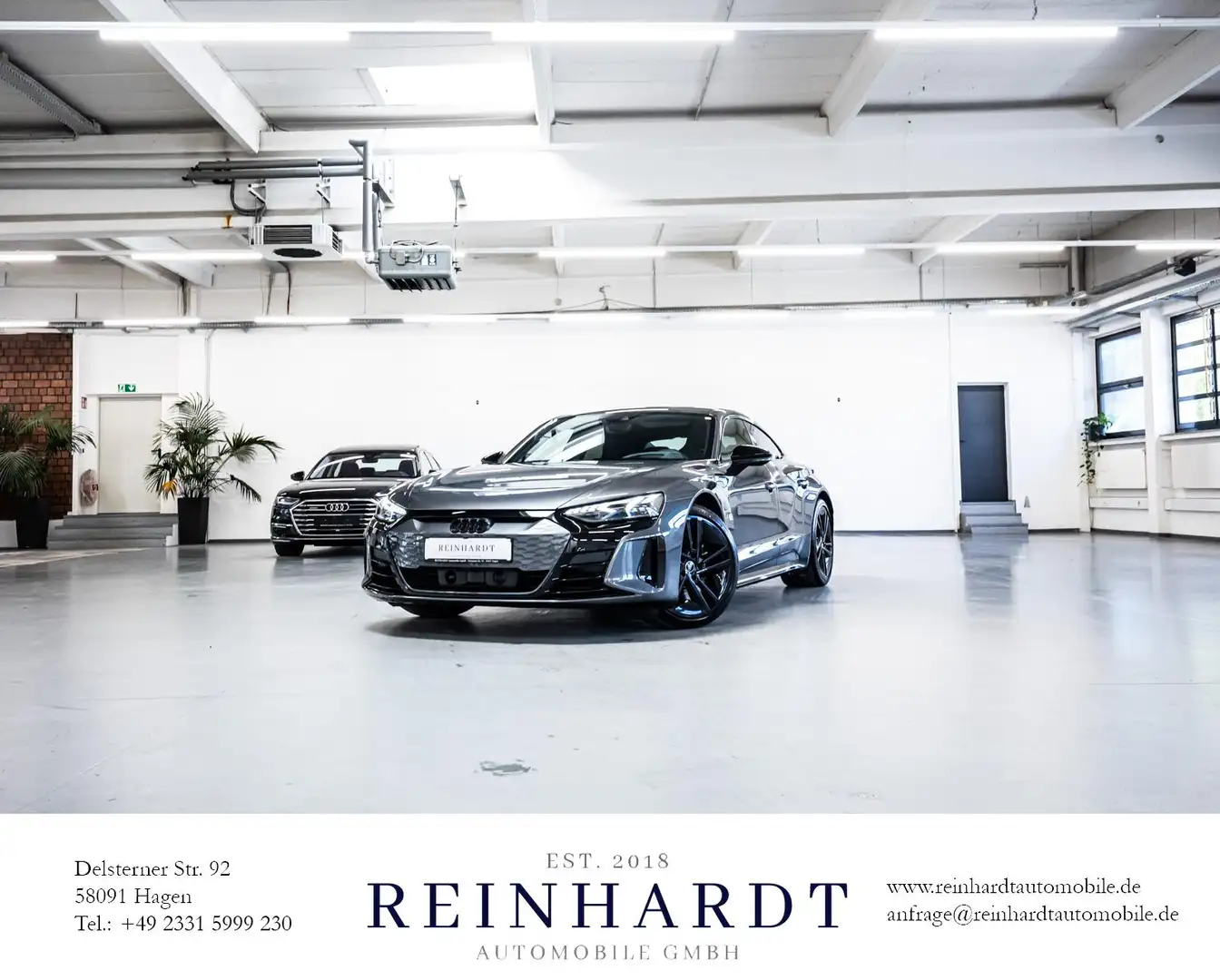 Audi RS e-tron GT BLACK+/21Z./LASER/ACC/HuD/PANO/KAM. Gri - 1