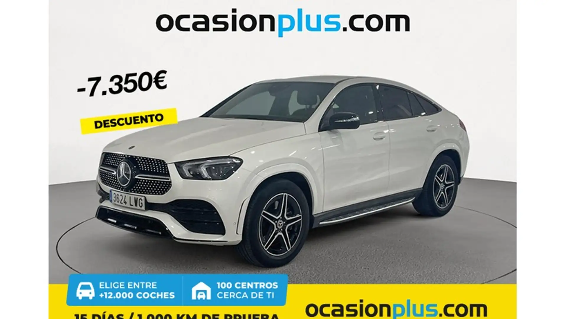 Mercedes-Benz GLE 400 Coupé 400d 4Matic Aut. Blanco - 1
