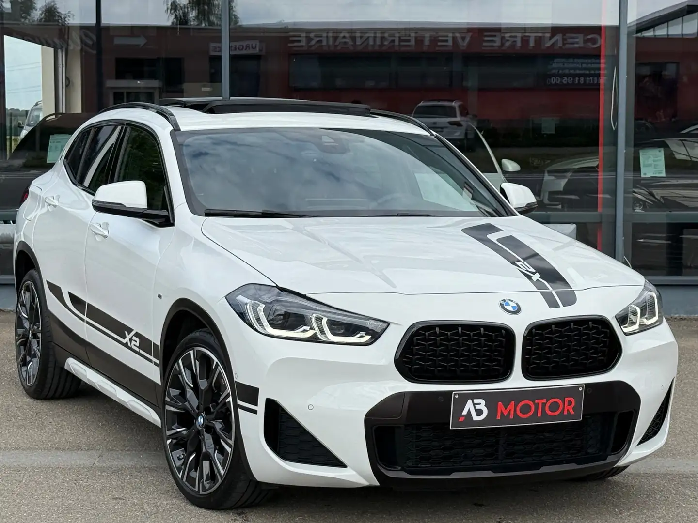 BMW X2 xDrive 2.0i M MESH EDITION HEAD-UP PANO GPS CAMERA Bianco - 1