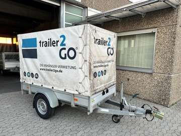 Tieflader Amigo mit Hochplane 2600 x 1300 x 310 mm