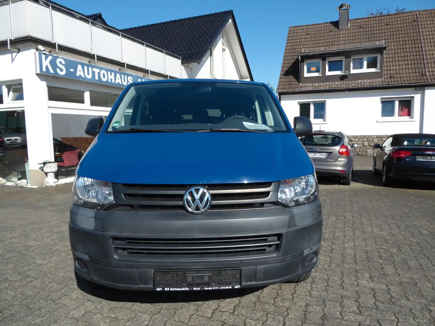 Volkswagen T5 Transporter Kasten-Kombi 9 Sitze Blau - 1