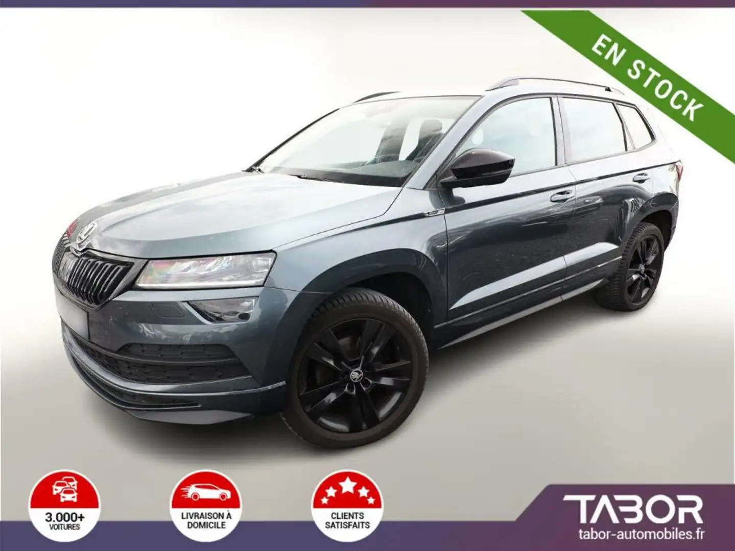 Skoda Karoq 1.5 TSI 150 DSG Ambition LED Pano Gris - 1