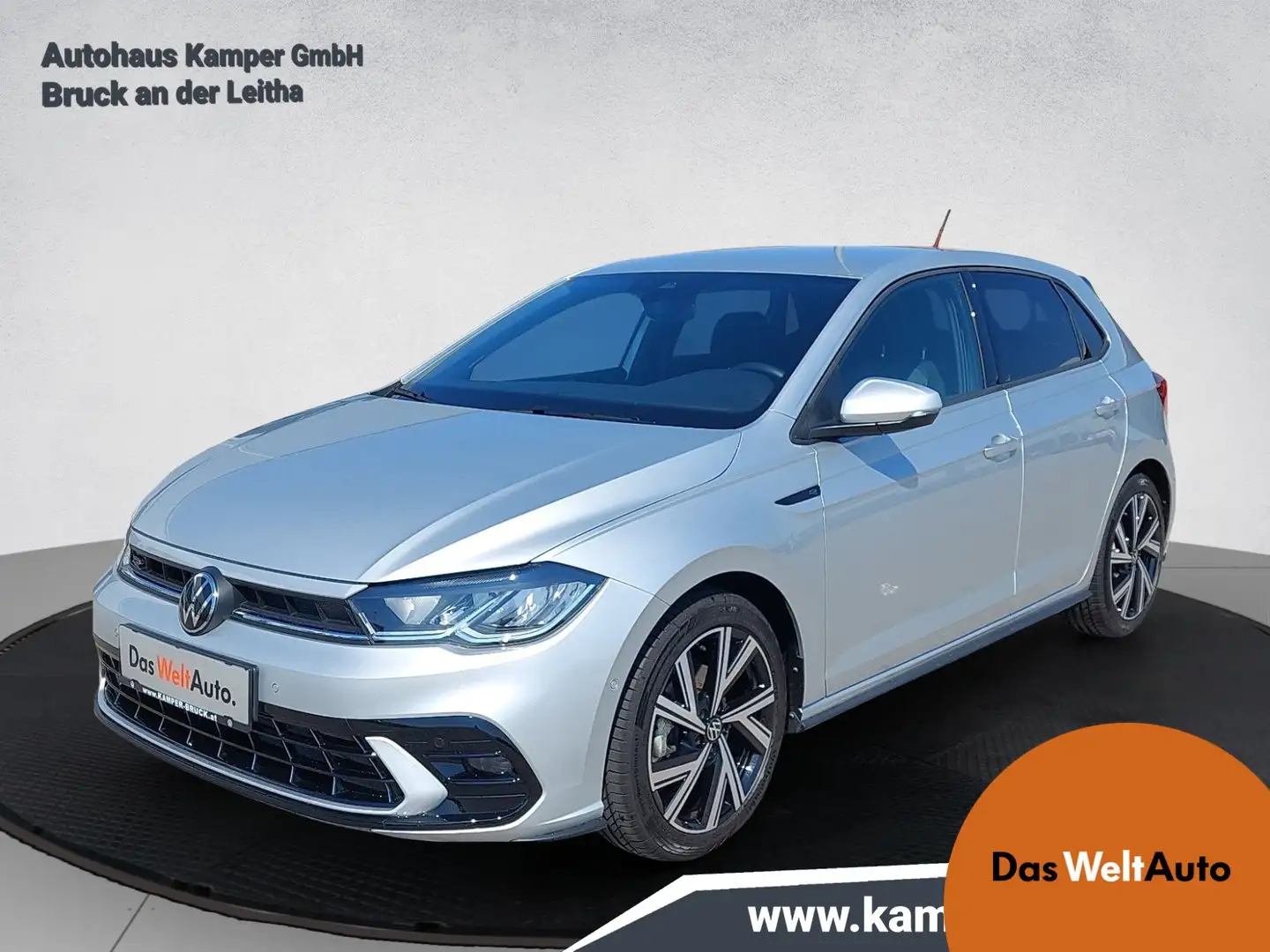 Volkswagen Polo R-Line TSI DSG Argent - 1