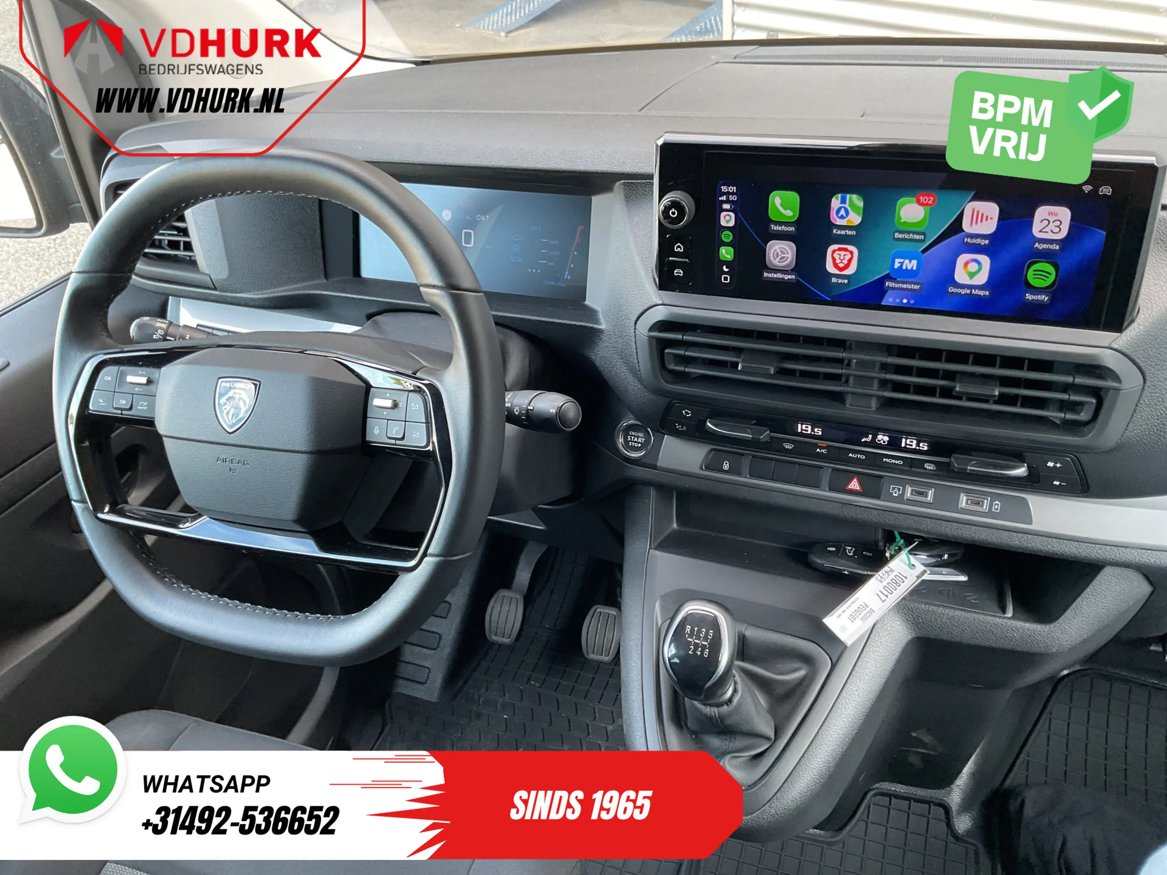 Peugeot Expert 2.0 HDi 145 pk DC Dubbel Cabine LED/ Carplay/ 2x S — photo 11