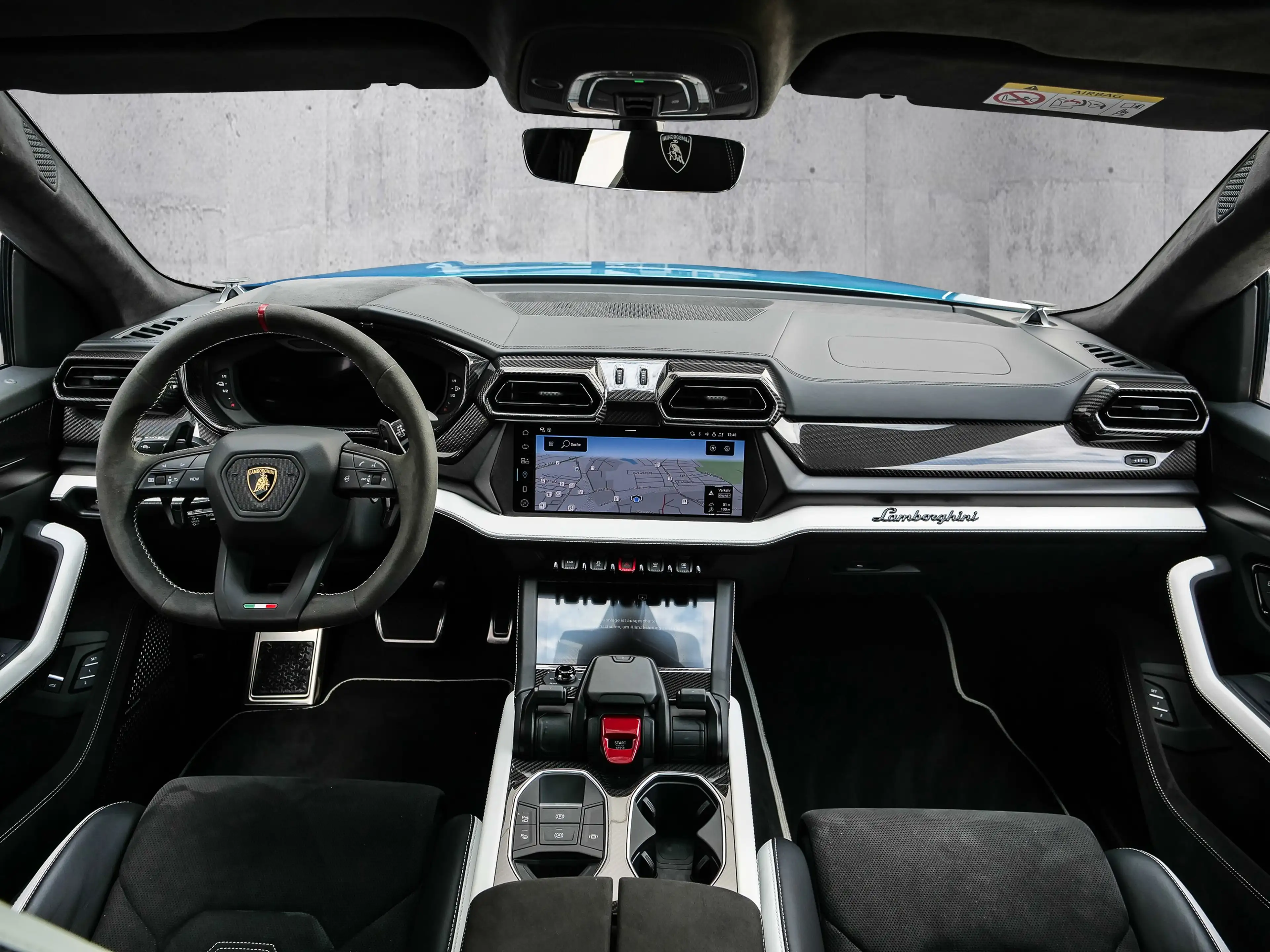 Lamborghini Urus SE Blu Uranus, Panoramic Roof — photo 7