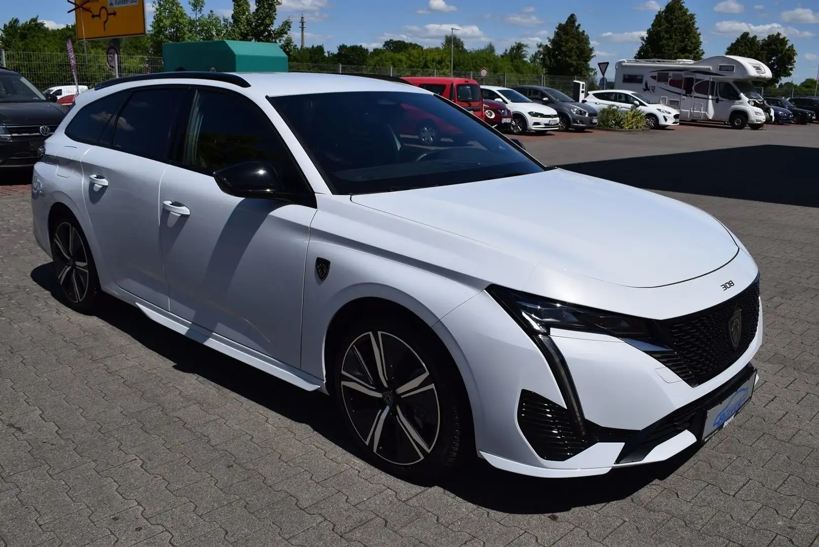Peugeot 308 SW 1,2 "GT" LED/Navi/ACC/360-Grad Blanc - 1