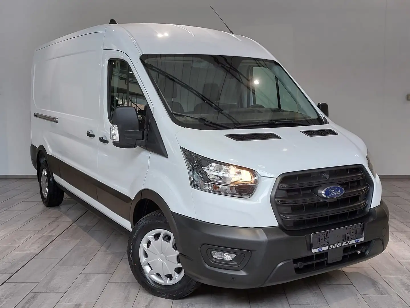 Ford Transit TREND 2.0 TDCi 131CV L2H2 *FAIBLE KMS*SYNC 4* Blanc - 2
